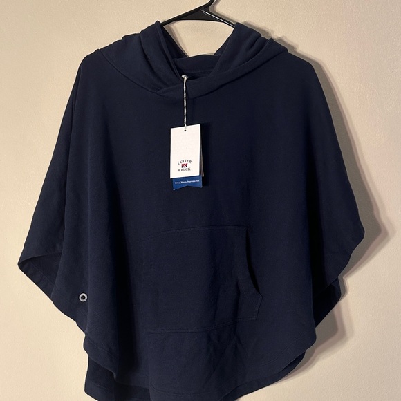 Cutter & Buck Navy Blue Hoodie - Picture 1 of 7